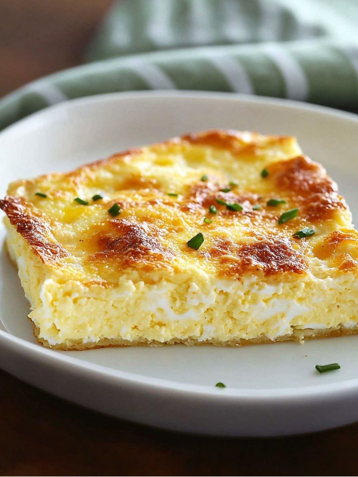 Baked Cottage Cheese Eggs