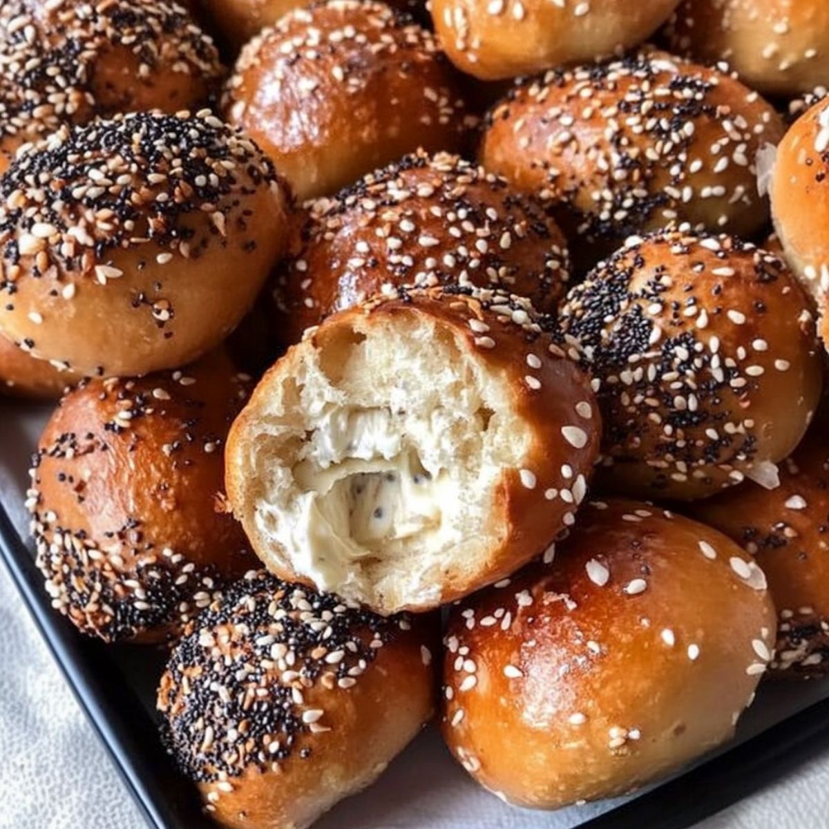 Bagel Bombs Sourdough Discard Everything