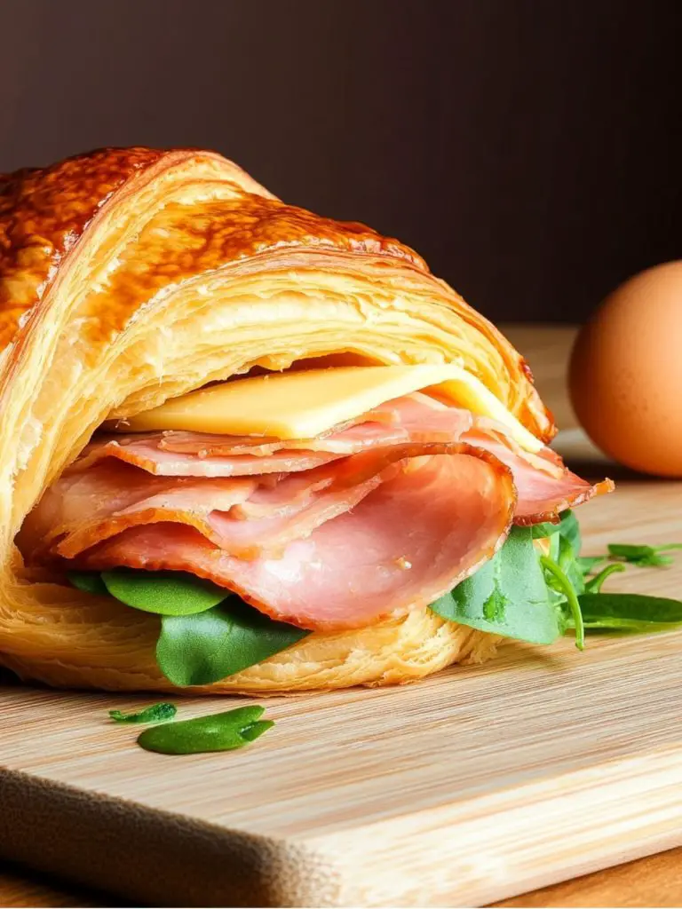 Irresistible Ham and Cheese Croissant Delight (2)