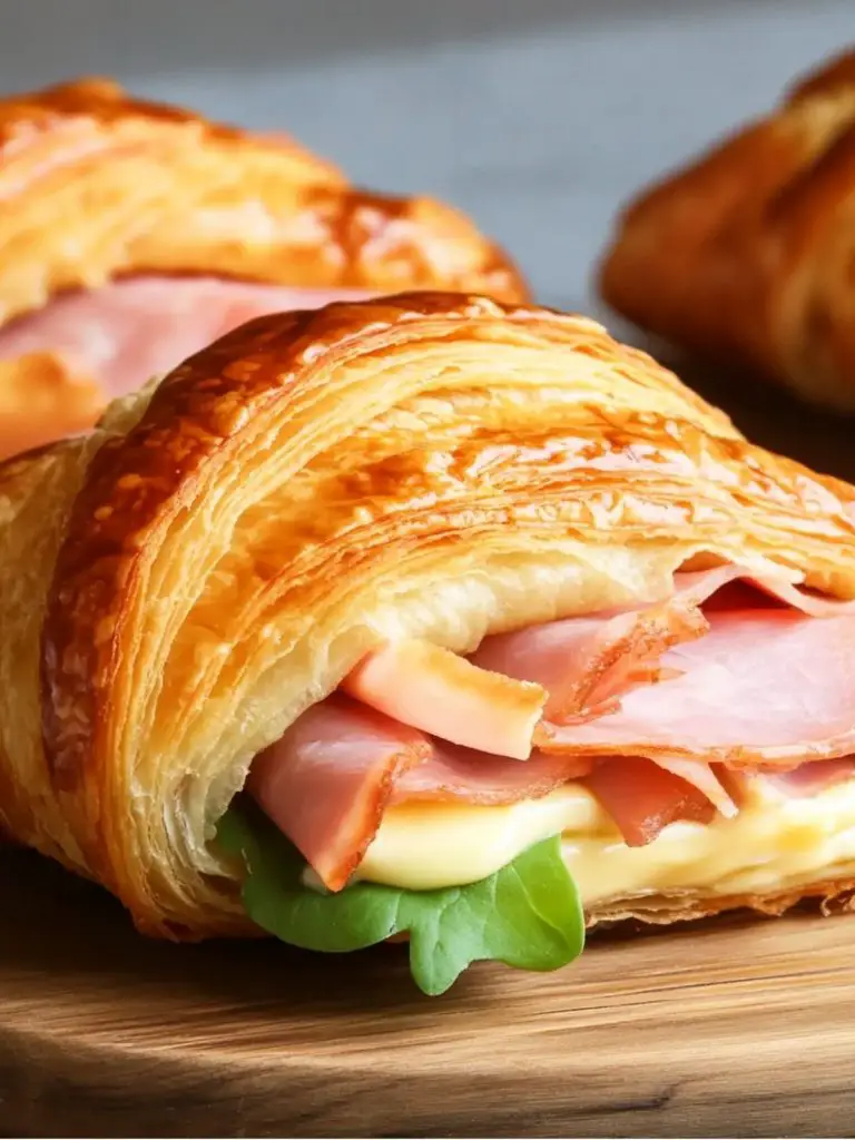 Irresistible Ham and Cheese Croissant Delight (3)