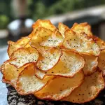 Crispy Cottage Cheese Chips