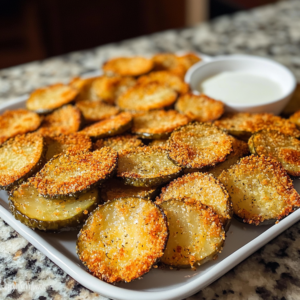Crispy Air Fryer Fried Pickles