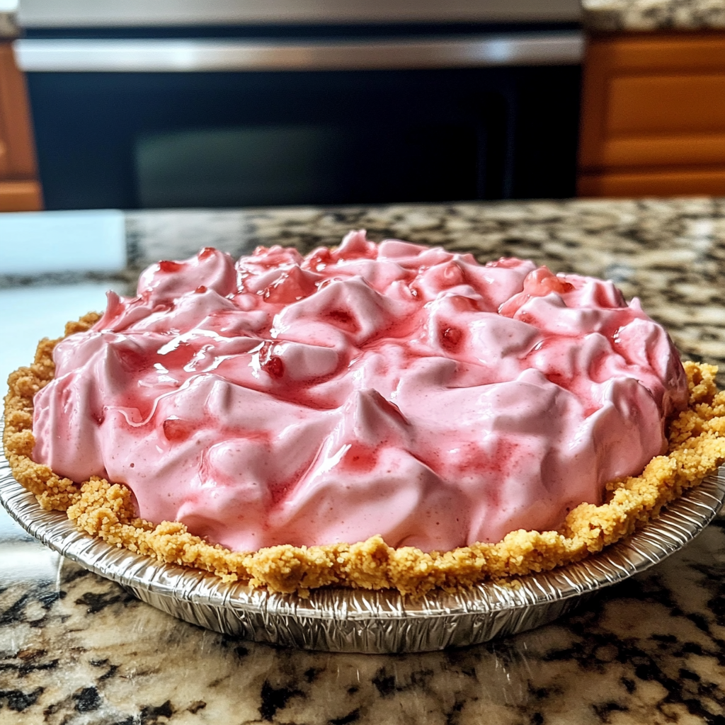 Strawberry Icebox Pie