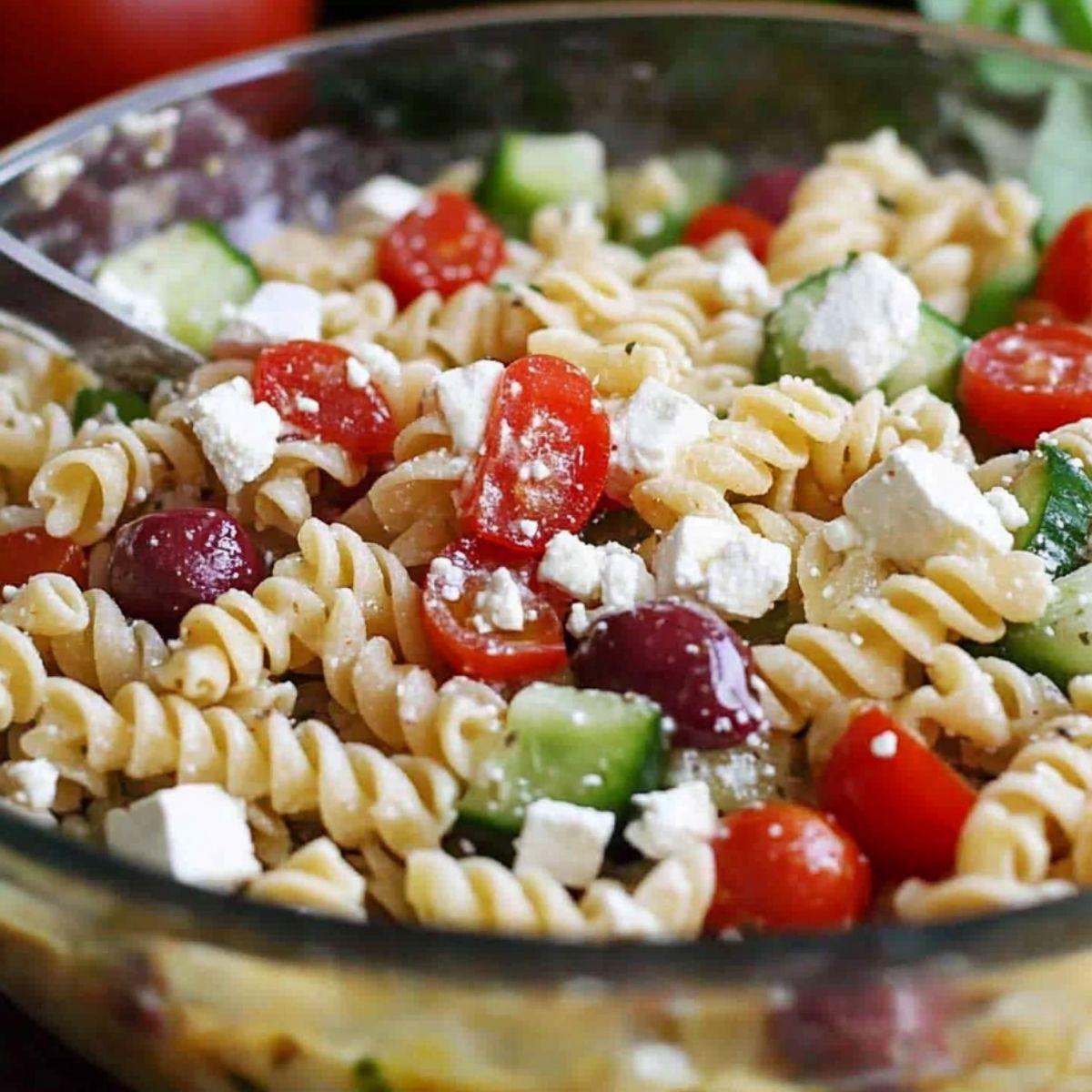 259.Greek Pasta Salad