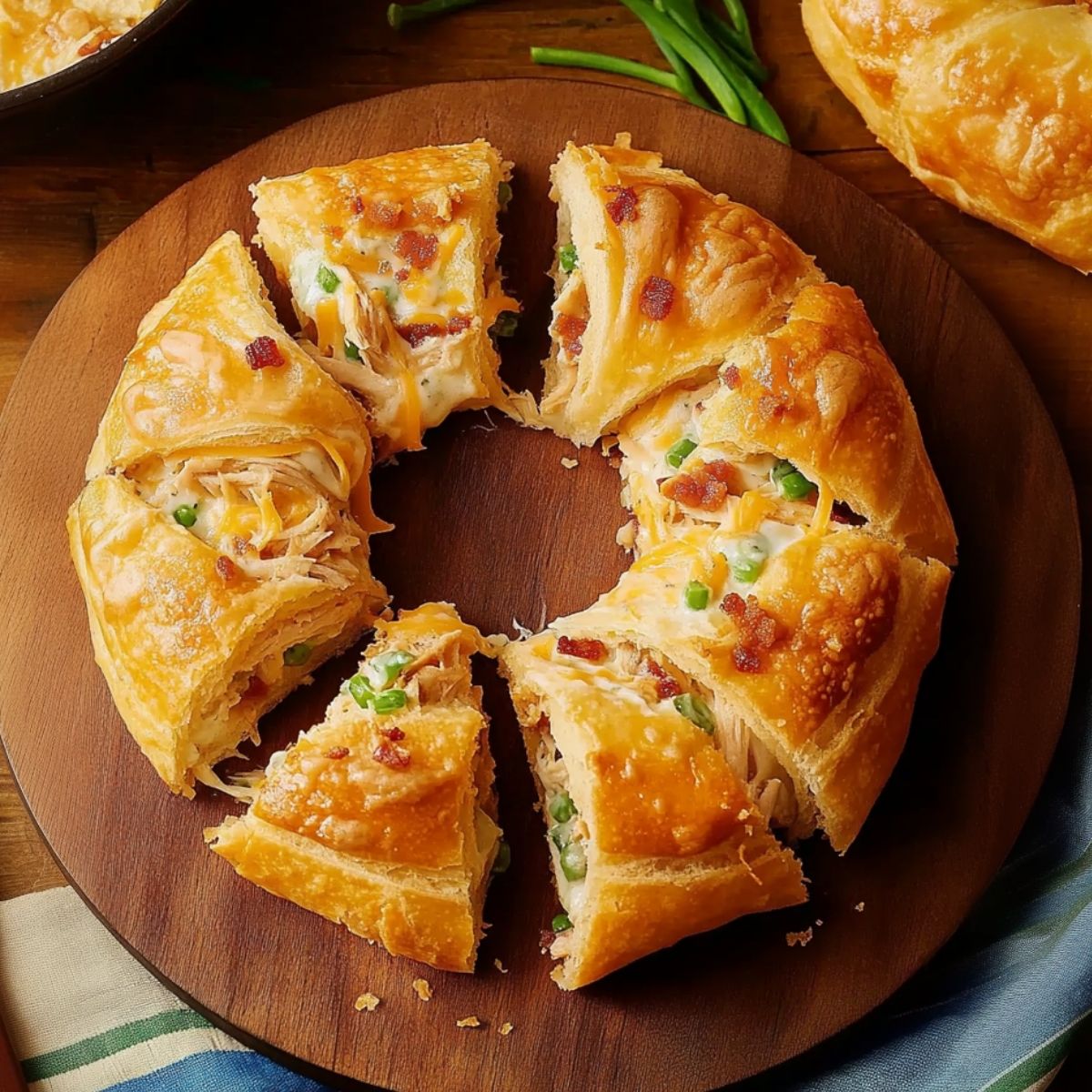 Chicken Bacon Ranch Crescent Ring