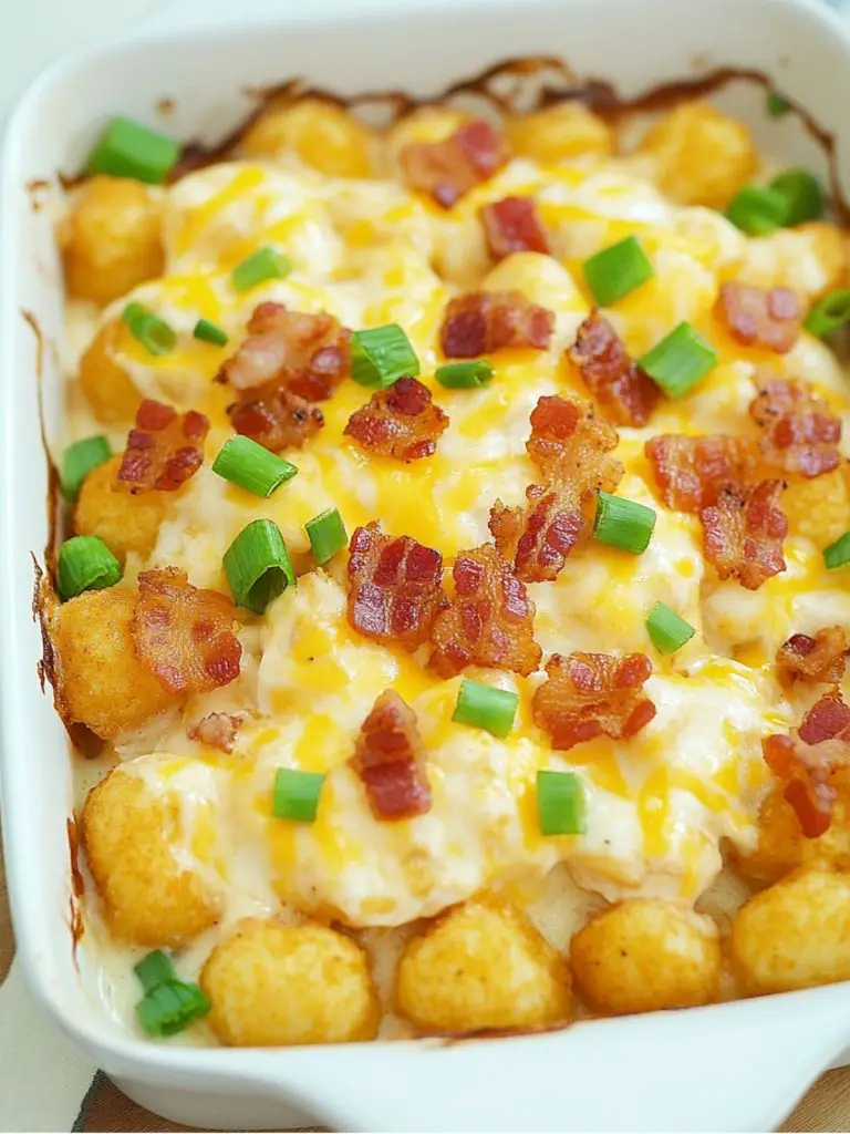 Chicken Bacon Ranch Tater Tot Casseroles (3)