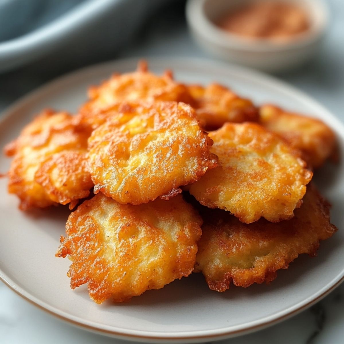 Crispy Amish Onion Fritters Delight