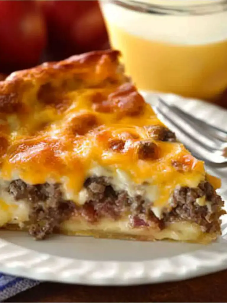 Not So Impossible Cheeseburger Pie (2)