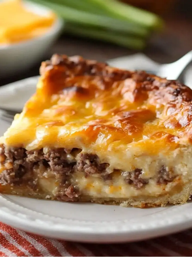Not So Impossible Cheeseburger Pie (4)