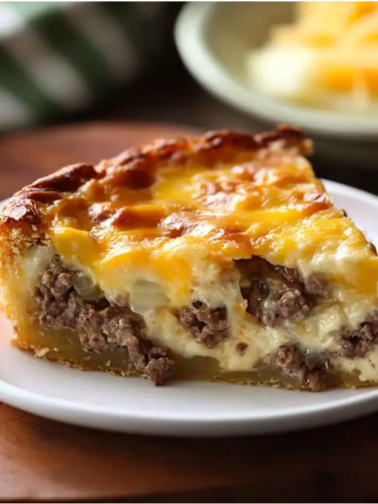 Not So Impossible Cheeseburger Pie (5)