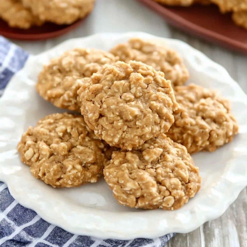 Peanut Butter No-Bake Cookies