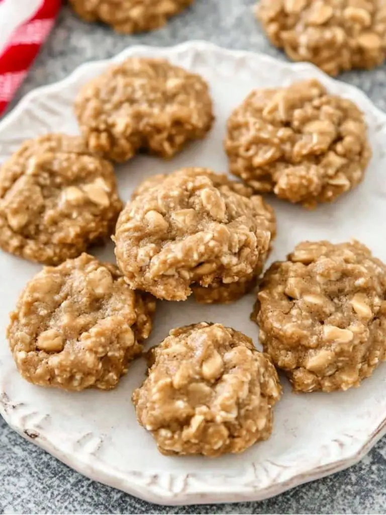 Peanut Butter No-Bake Cookies (4)