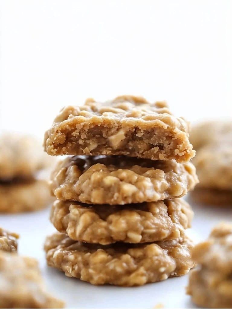 Peanut Butter No-Bake Cookies (5)